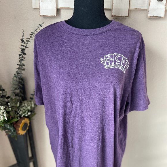 Critical Role The Mighty Nein Mollymauk Tealeaf Inspired T-Shirt Purple XL - Picture 1 of 6